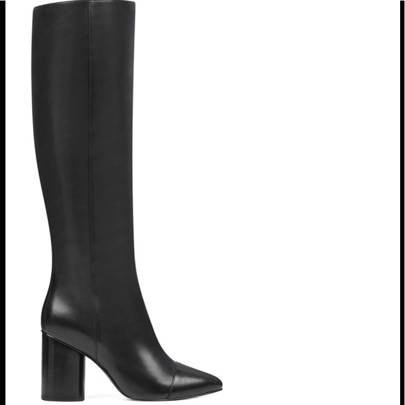 cheyin cylinder heeled boots